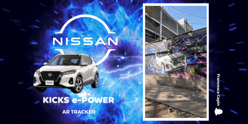 Nissan AR tracker for AR marketing experiences